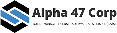 Alpha 47 Corp, contact us logo